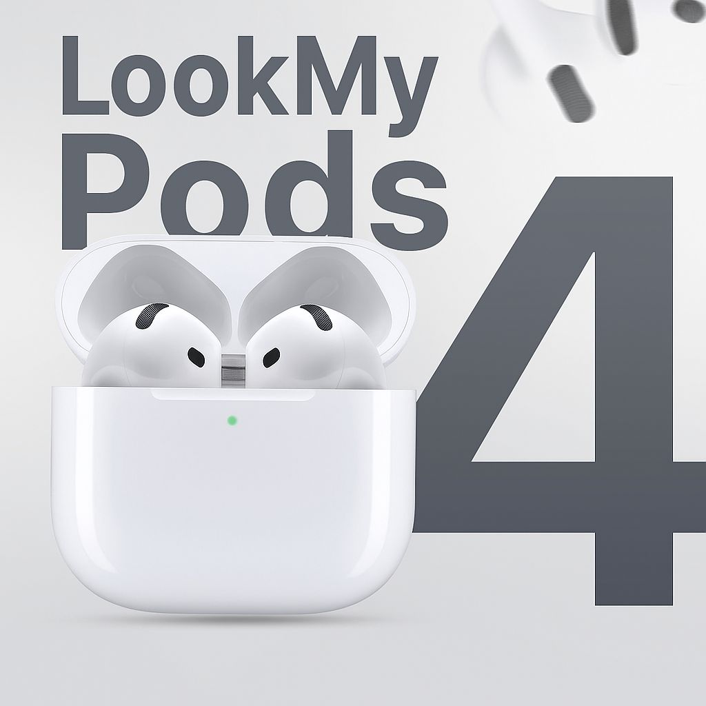 Lookmypods 4 (ANC+ GPS Edition)